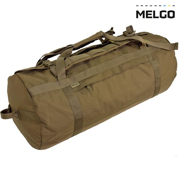 Тактична сумка-баул 90 л Cordura 600 D Койот MELGO MG_SUMKA-90_CORD_COYOTE фото